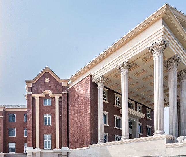 Neo Classical Stone Facade