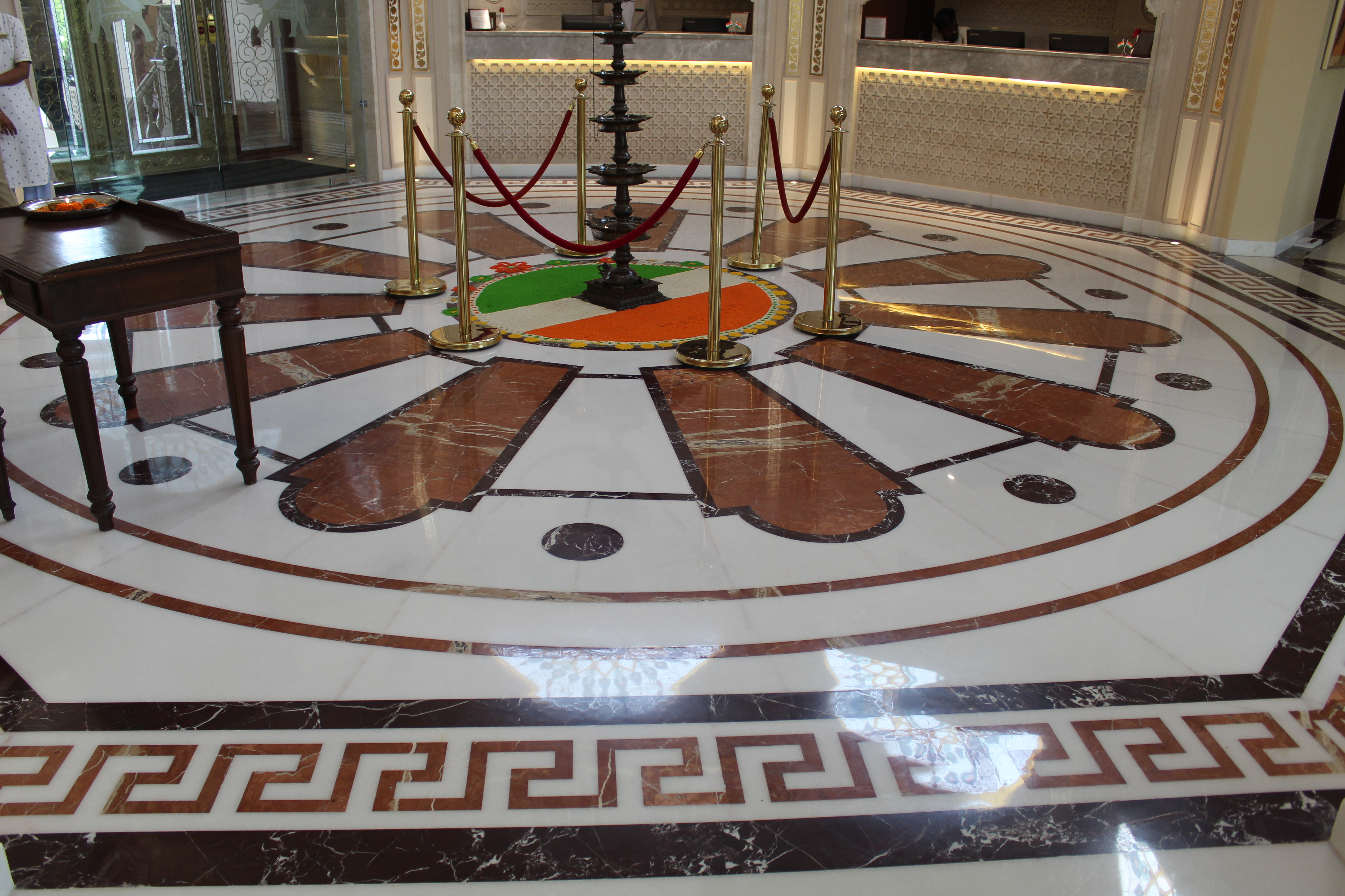 Heritage Village Resort & Spa Manesar Vietnam  white/Levante /Rosa verona