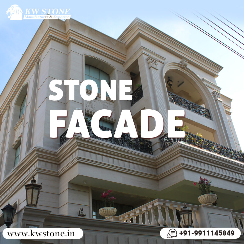 Crema Moca Stone Façade,