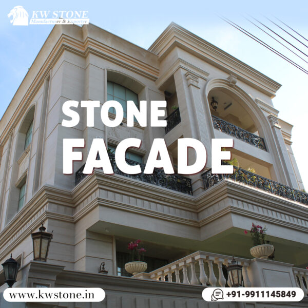 Crema Moca Stone Façade,